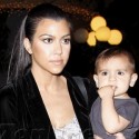 Kourtney And Khloe Enjoy A Family Dinner Out