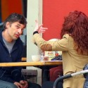 Olivier Martinez Lunches Without Halle