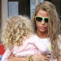 Katie Price Gets Her Bronze On