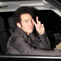 Pete Wentz Leaves The Roxy In A Good Mood