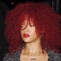 Rihanna Shows Off Her Cleavage