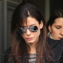 Sandra Bullock Leaves Her NYC Apartment With A Yummy Cookbook