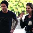 David Beckham Chats Up Maria Shriver