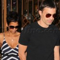 Halle and Olivier Do Lunch