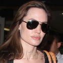 Angelina Jolie Returns To LA