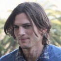 Ashton Kutcher Has A Meeting At Nobu