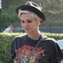 Ashlee Simpson Rocks Her Anthrax Tee