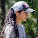 Camila Alves Saves A Turtle In Malibu