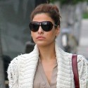 Eva Mendes Looks Chic While Shopping