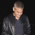 George Clooney Texts The Night Away