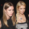 Paris And Nicky Hilton Attend Snoop Dogg's CD Party