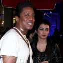 Jermaine Jackson And Wife Halima Grab Dinner At BOA