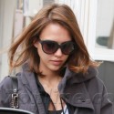 Jessica Alba Visits The Chiropractor