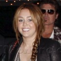 Miley Cyrus Is All Smiles At Family Dinner
