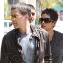 Halle Berry Has Lunch With Her Man