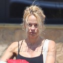 Pamela Anderson Hits The Grocery Store
