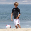 The Beckham Boys Hit The Beach