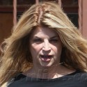 Kirstie Alley Rehearses With Maksim