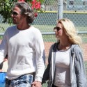 Britney Spears And Jason Trawick Watch Sean Preston Play Baseball