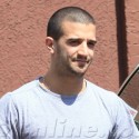 Mark Ballas and Chelsea Kane Work It Out At DWTS