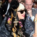 Lady Gaga Attends A Meet And Greet In NYC