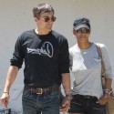 Halle Berry Grabs Lunch With Olivier Martinez