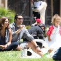 Jessica Alba And Her Family At A Hollywood Park