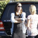 Jennifer Garner Sports A Bump