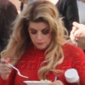 Kirstie Alley Chows Down As Cast Hangs After DWTS