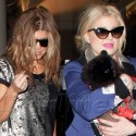 Fergie and Kelly Osbourne Travel Together