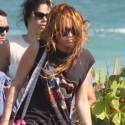 Miley Cyrus Hits The Beach In Brazil