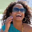 Christina Milian Spends Time At The Beach With Violet