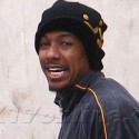 Nick Cannon Visits Mariah And The Twins At The Hospital