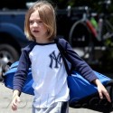 Ryder Robinson Heads To His Little League Game