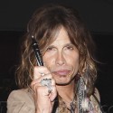 Steven Tyler Signs Autographs In Los Angeles