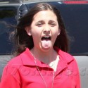 Paris Jackson Goofs Off