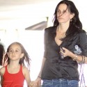 Courtney Cox And Coco Spend The Day At The Studio