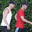 Chris Pine And Dane Cook Exercise Together