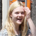 Elle Fanning Can't Stop Smiling