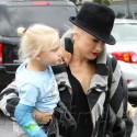 Gwen Stefani Has Her Hands Full