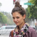 Katie Holmes Enjoys An Afternoon Workout And A Sweet Treat