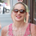 Sharon Stone Smiles Big