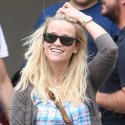 Reese Witherspoon Attends Church With Her Family On Father's Day