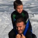 David Beckham Breaking Waves