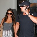 Nick Lachey And Vanessa Minnillo Return From St. Barts