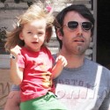 Ben Affleck Goes To The Market With His Family