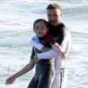 David Beckham And His Boys Hit The Beach