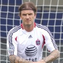 David Beckham Attends MLS All Stars' Practice Session