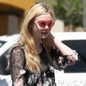 Elle Fanning Wears Crazy Sunglasses In LA