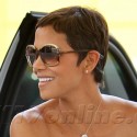 Halle Berry Pumps Gas In LA